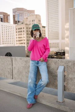 Mesh*Freeman T. Porter Isabel Summer electricfushia