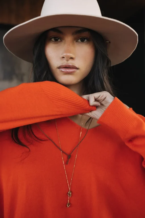 Mesh*Freeman T. Porter Isabel Summer orange