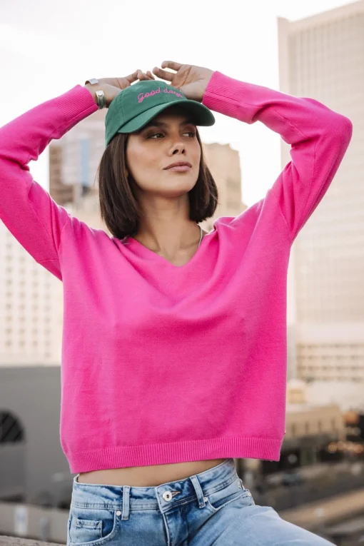 Mesh*Freeman T. Porter Isabel Summer electricfushia