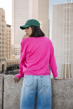 Mesh*Freeman T. Porter Isabel Summer electricfushia