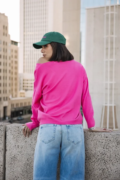 Mesh*Freeman T. Porter Isabel Summer electricfushia
