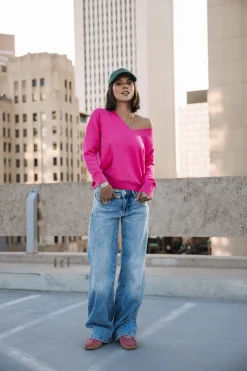 Mesh*Freeman T. Porter Isabel Summer electricfushia