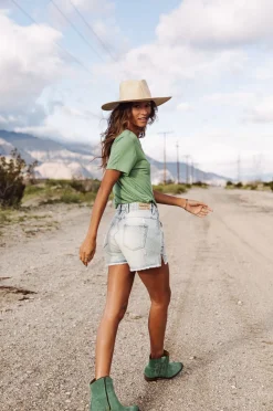 Shorts*Freeman T. Porter Jade Denim byronbay