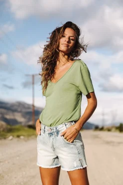 Shorts*Freeman T. Porter Jade Denim byronbay