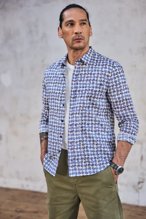 Shirts*Freeman T. Porter Jeremiah Daisies original