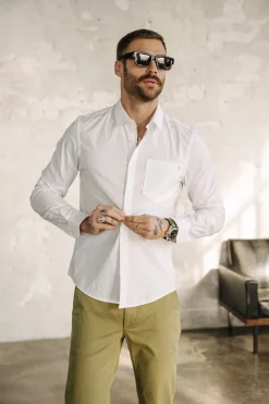 Shirts*Freeman T. Porter Jeremiah Pop Stretch white