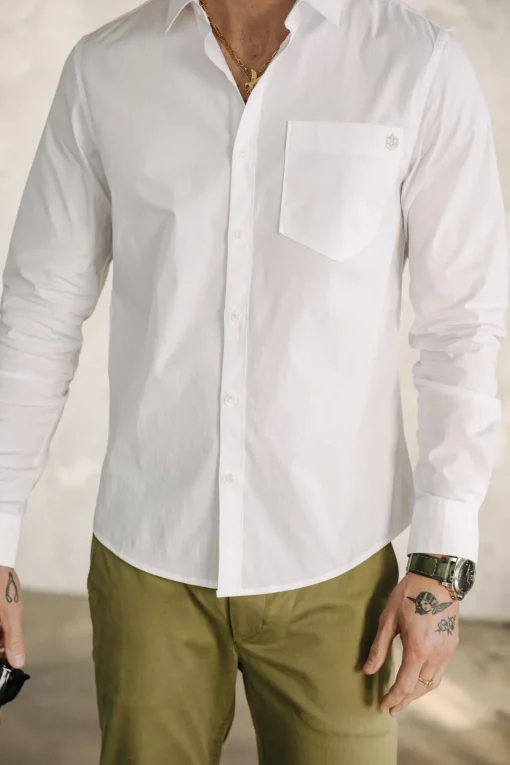Shirts*Freeman T. Porter Jeremiah Pop Stretch white