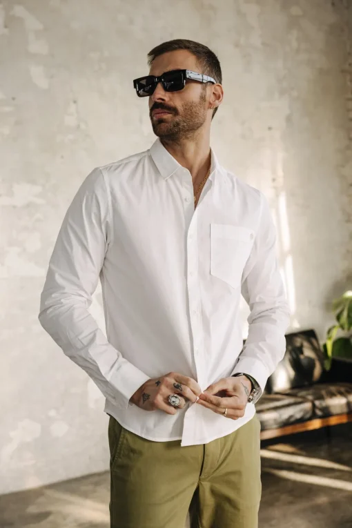 Shirts*Freeman T. Porter Jeremiah Pop Stretch white