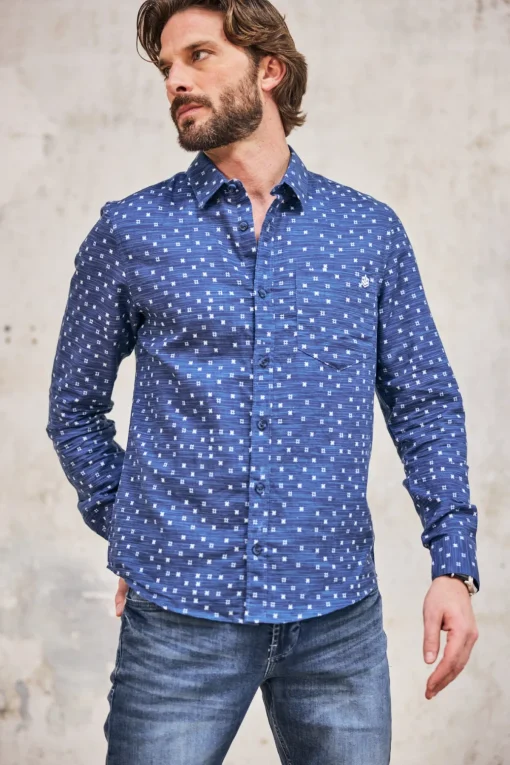 Shirts*Freeman T. Porter Jeremiah Squared peacoat