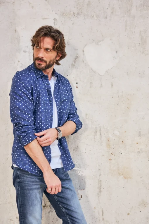 Shirts*Freeman T. Porter Jeremiah Squared peacoat