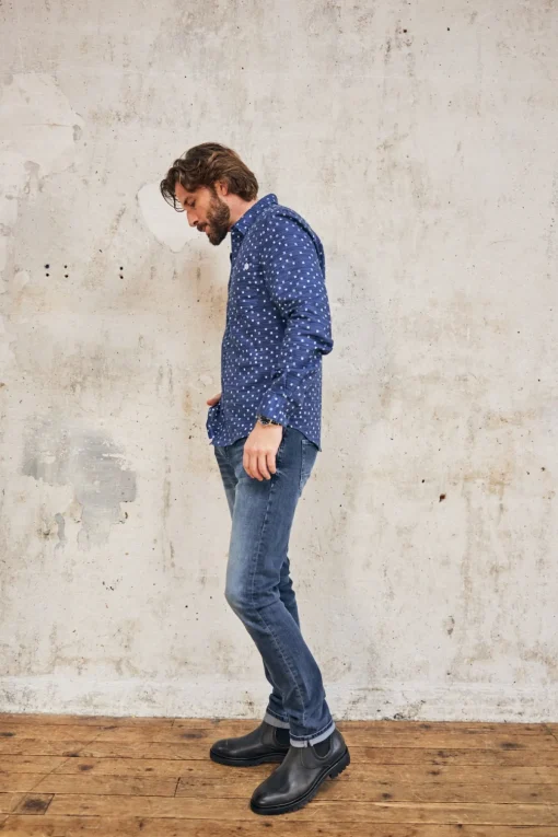 Shirts*Freeman T. Porter Jeremiah Squared peacoat