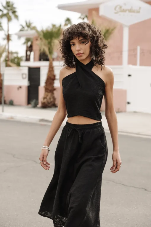 Dresses & Skirts*Freeman T. Porter Jostine Plain Tropical black