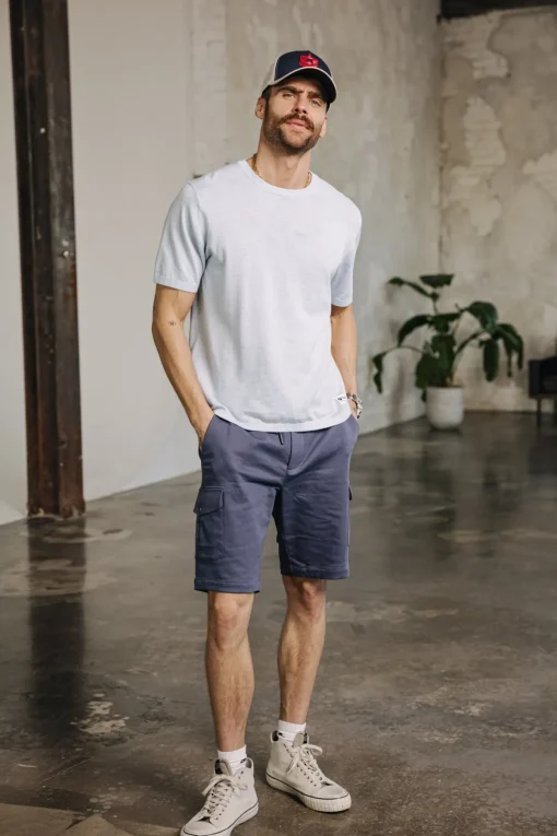 Shorts*Freeman T. Porter Josue Tencel vintageindigo