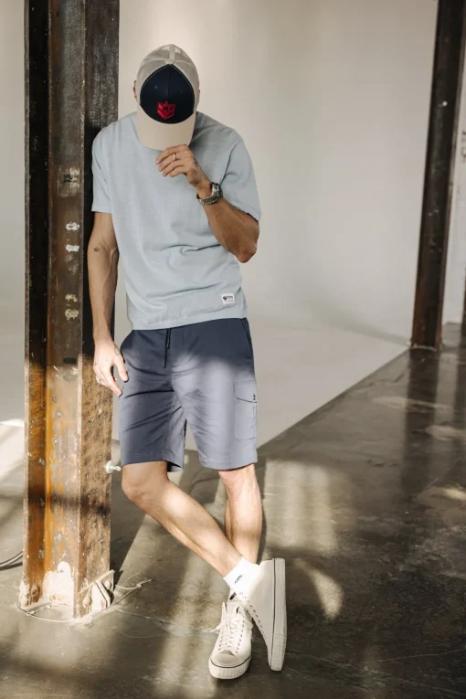 Shorts*Freeman T. Porter Josue Tencel vintageindigo