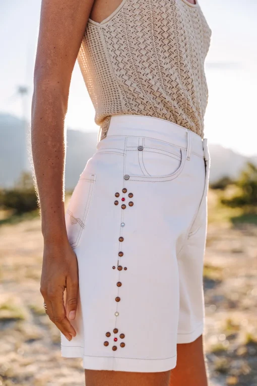 Shorts*Freeman T. Porter Judy Andalousia offwhite