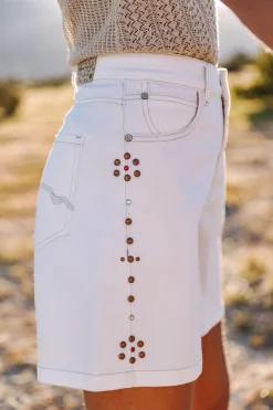 Shorts*Freeman T. Porter Judy Andalousia offwhite