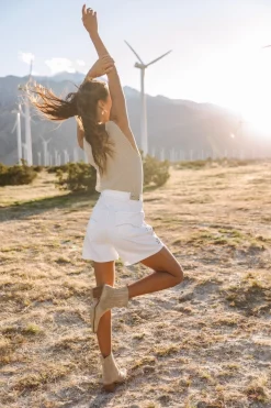 Shorts*Freeman T. Porter Judy Andalousia offwhite