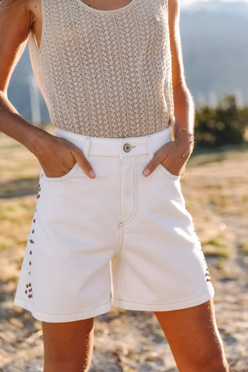 Shorts*Freeman T. Porter Judy Andalousia offwhite