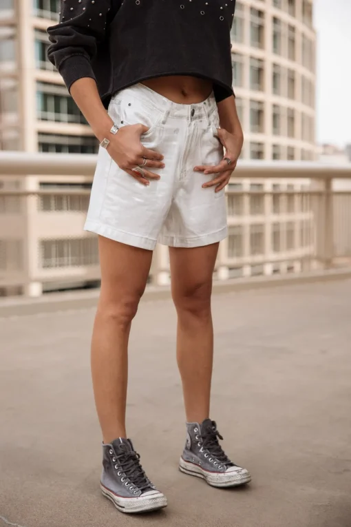 Shorts*Freeman T. Porter Judy Kidney Foil egret