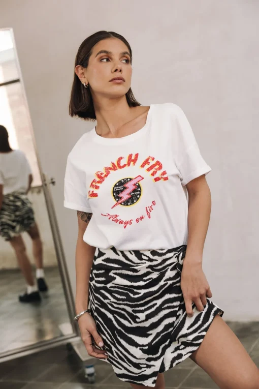 Dresses & Skirts*Freeman T. Porter Juma zebra white