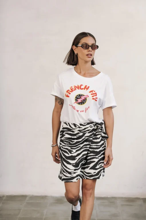 Dresses & Skirts*Freeman T. Porter Juma zebra white
