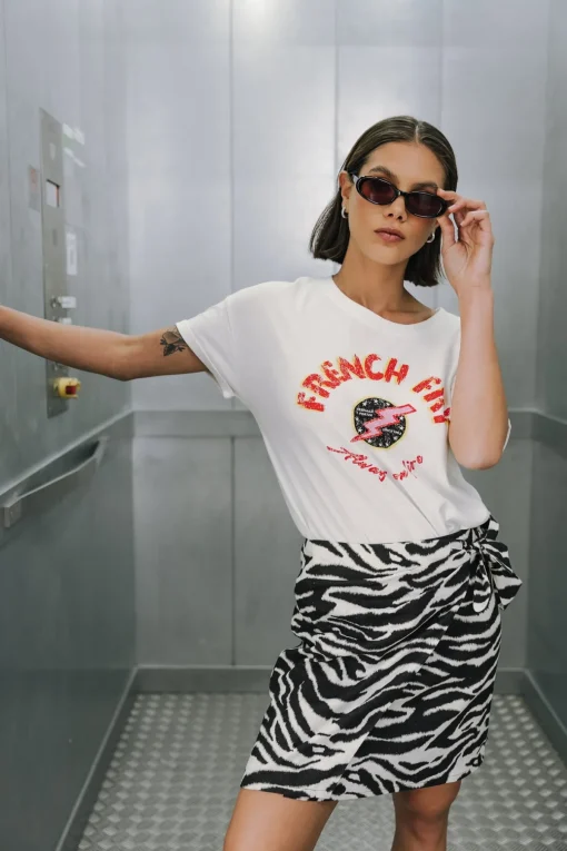 Dresses & Skirts*Freeman T. Porter Juma zebra white