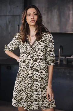 Dresses & Skirts*Freeman T. Porter Juna Green Tiger original