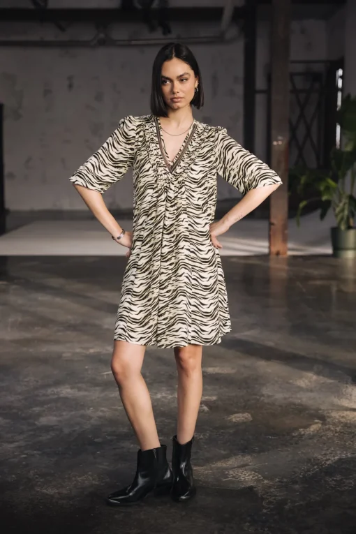Dresses & Skirts*Freeman T. Porter Juna Green Tiger original