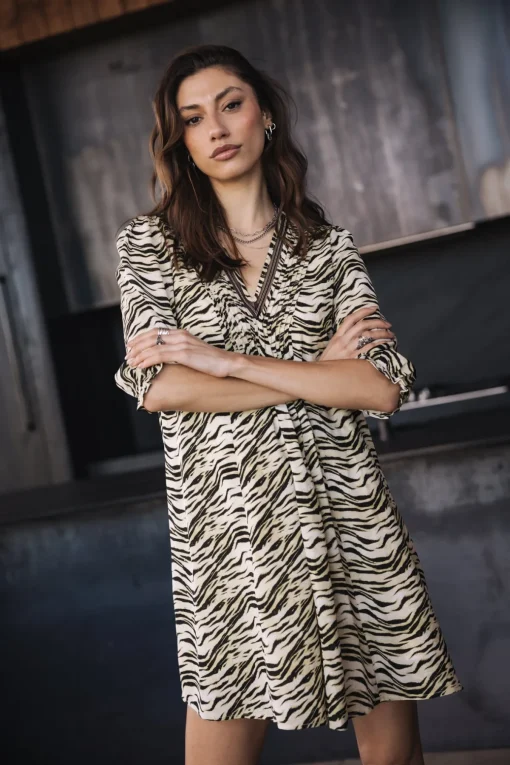 Dresses & Skirts*Freeman T. Porter Juna Green Tiger original