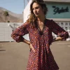 Dresses & Skirts*Freeman T. Porter Juna Leo Flame redalert