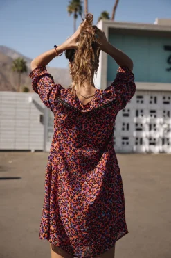 Dresses & Skirts*Freeman T. Porter Juna Leo Flame redalert