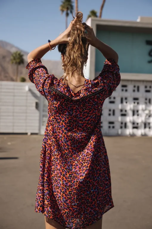Dresses & Skirts*Freeman T. Porter Juna Leo Flame redalert