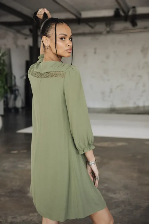 Dresses & Skirts*Freeman T. Porter Juna Plain Color olivine