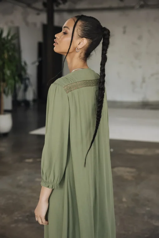 Dresses & Skirts*Freeman T. Porter Juna Plain Color olivine
