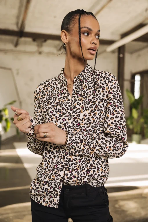 Tops & Shirts*Freeman T. Porter Katy Leo Sand pearledivory