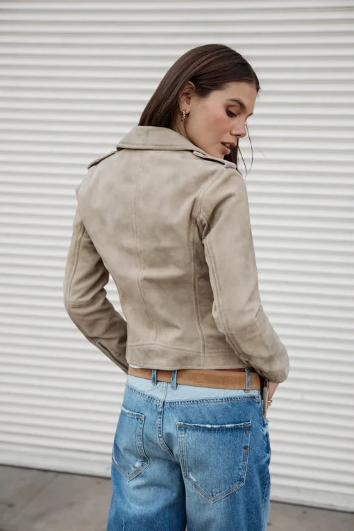 Jackets & Blazers*Freeman T. Porter Kristen Daim dirtybeige