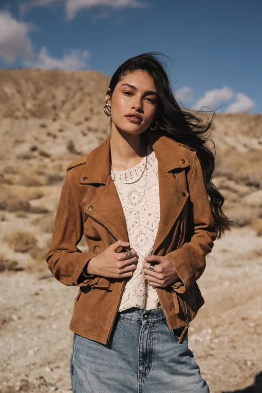 Jackets & Blazers*Freeman T. Porter Kristen Daim rubber