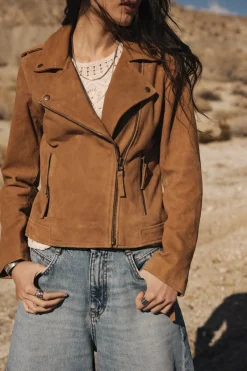 Jackets & Blazers*Freeman T. Porter Kristen Daim rubber