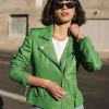 Jackets & Blazers*Freeman T. Porter Kristen Leather killygreen