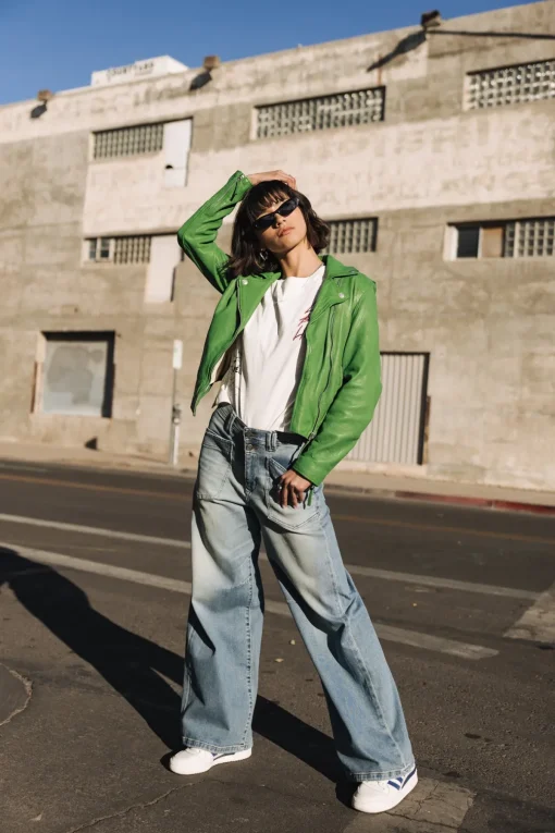 Jackets & Blazers*Freeman T. Porter Kristen Leather killygreen