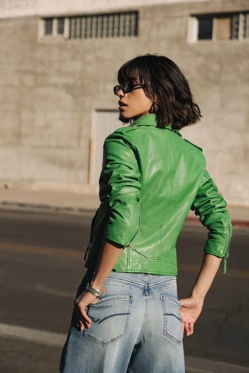 Jackets & Blazers*Freeman T. Porter Kristen Leather killygreen
