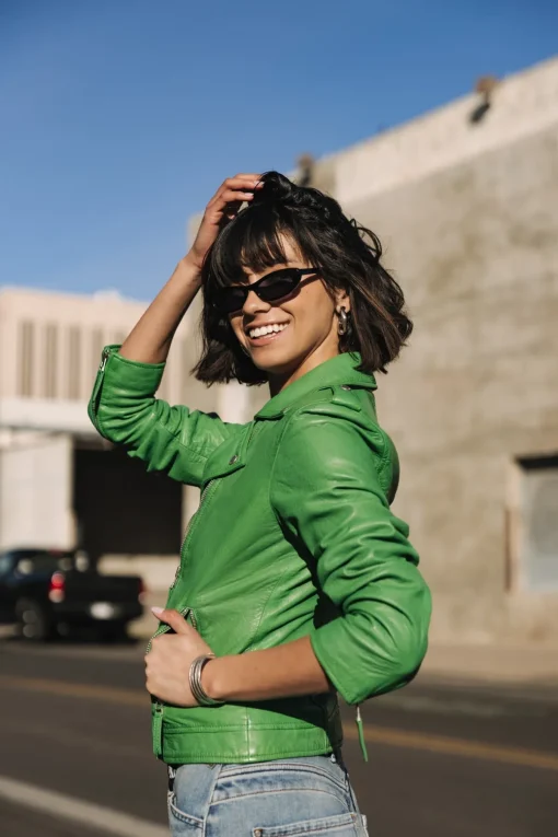 Jackets & Blazers*Freeman T. Porter Kristen Leather killygreen