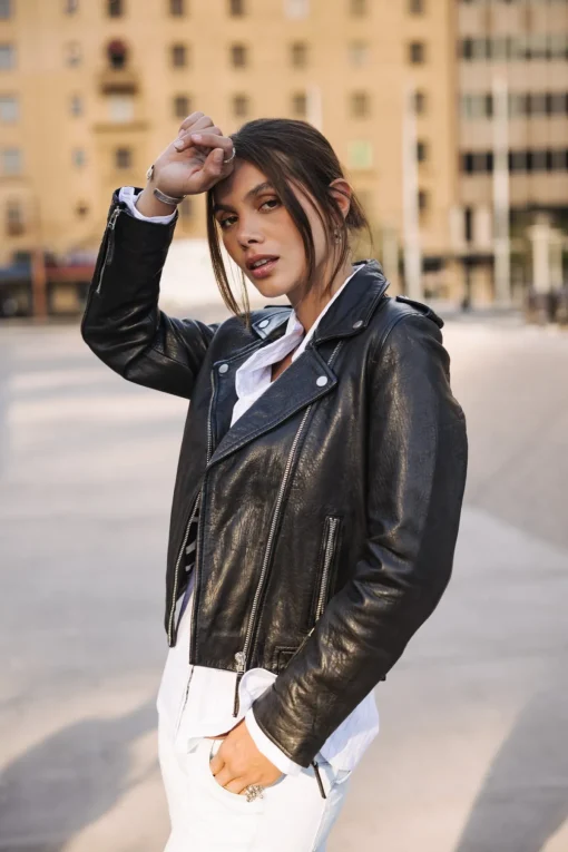Jackets & Blazers*Freeman T. Porter Kristen Leather black