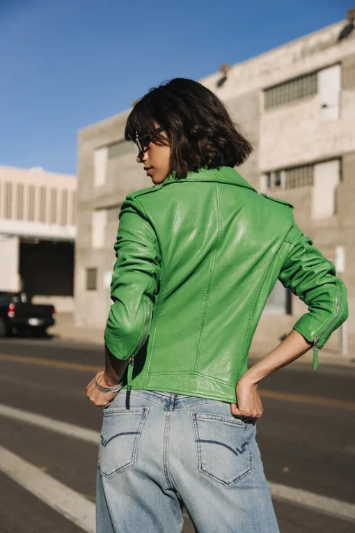 Jackets & Blazers*Freeman T. Porter Kristen Leather killygreen