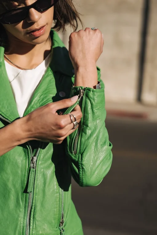 Jackets & Blazers*Freeman T. Porter Kristen Leather killygreen