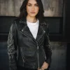 Jackets & Blazers*Freeman T. Porter Kristen Leather Claws anthra
