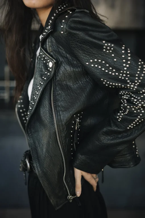 Jackets & Blazers*Freeman T. Porter Kristen Leather Claws anthra