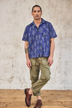 Shirts*Freeman T. Porter Kyan Cactus navy