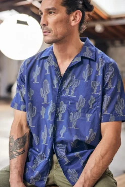 Shirts*Freeman T. Porter Kyan Cactus navy