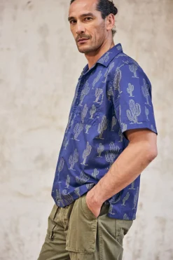 Shirts*Freeman T. Porter Kyan Cactus navy
